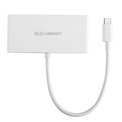 

Green Alliance Type-C to USB30 Splitter USB-C Expansion Hub HUB Data Line Adapter Support Apple New Macbook Millet Air Huawei MateBook 40379