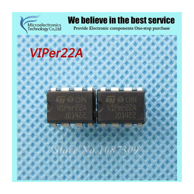 

10pcs free shipping VIPER22A VIPER22 DIP-8 ACDC Converters Low Power OFF-Line  new original