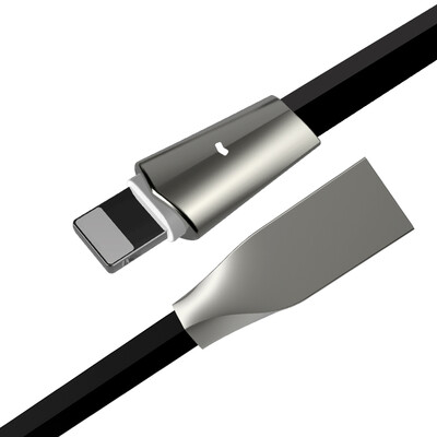 

【3】 Huang Shang Apple data cable / charger line iphone6 ​​/ 6s / 7plus data cable 5s / ipad / SE mobile usb fast fast line 1.2m elegant black