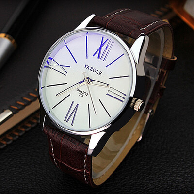 

YAZOLE Fashion Business Watch Men Top Brand Luxury Design Roma Male Clock Hot Quartz Watches Trend Men's Watch