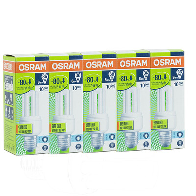 

OSRAM OSRAM Mini Value Star Energy Saving Light 8W Daylight E27 Five Pack