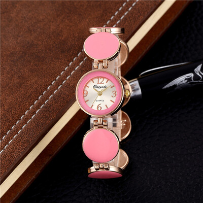 

New Fashion Bracelet Watches Women Luxury Brand Stainless Steel Rose Gold Watches Ladies Quartz Dress Watch