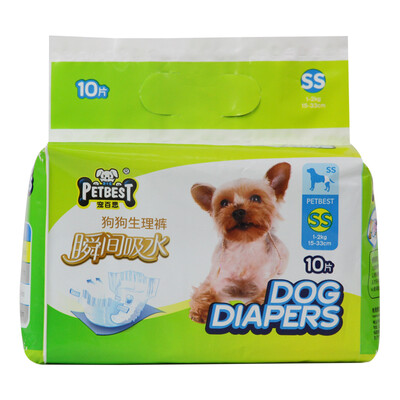 

Лучшее домашнее животное (PETBEST) собака физиологическая брюки пеленки номер SS (10)