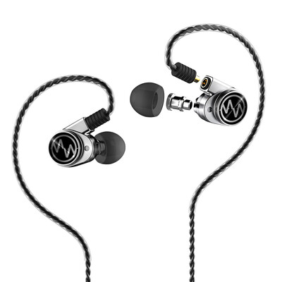 

Aphrodite Macaw GT600s ring iron hifi ear headphones cell phone headset games headset change line changeable tuning mouth primary color silver