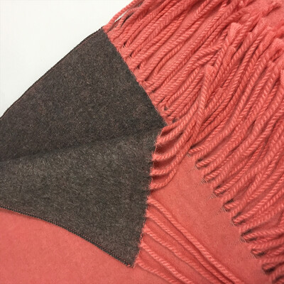 

190*75cm 2017 New Fashion Double-sided Pure Color Cashmere Scarf Keep Warm Comforter Wool Thickness Scarf Fringed Pashmina shawl