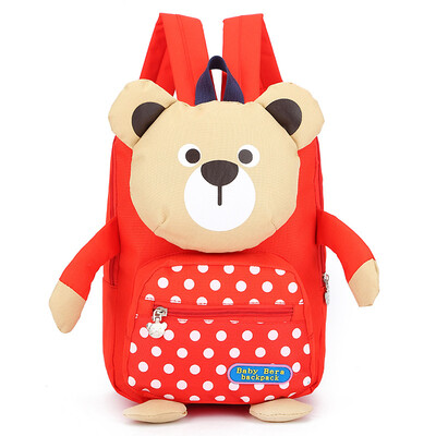 

Student cartoon Cuban bear backpack as gift for children