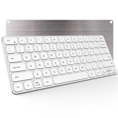 

BOW HW186C metal charging wireless keyboard silver