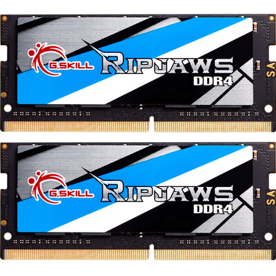 

GSKILL Ripjaws SO-DIMM Series DDR4 3000 32G 16Gx2 Set Notebook Memory Ice Blue