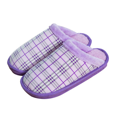 

Love couple cotton slippers home slippers female purple 260 3839 yards LJ85758