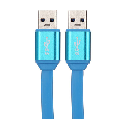 

Акихабара (CHOSEAL) CH9015 TPE материал высокоскоростной USB3.0 роскошный плоский кабель компьютера AA 1,0 метров