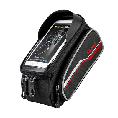 

Sireck MTB велосипед мешок 6" Frame Touchscreen Велосипед Saddle Bag Велоспорт Передняя труба велосипеды Сумка Чехол для телефона