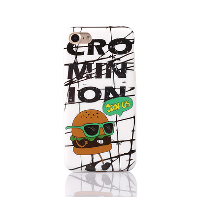 

Чехол для iphone 7 Cool гамбургер жесткий ТПУ покрытие