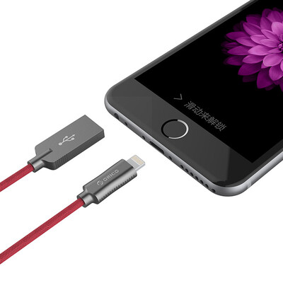 

Кабель Lightning для зарядки и передачи данных ORICO LTU-10 для устройств Apple