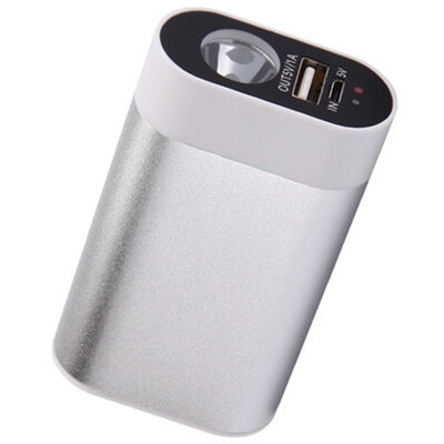 

Oliver charging treasure hand warmer smart charging warm baby LED lighting section 5200mAh1702 bright pink silver