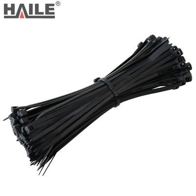 

Haile ZD-25H-100 black nylon cable ties multi-function strap 5 250mm 100