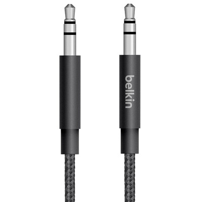 

Belkin BELKIN AV10164bt04-BLK 12 m metal texture high-fidelity audio cable metal black