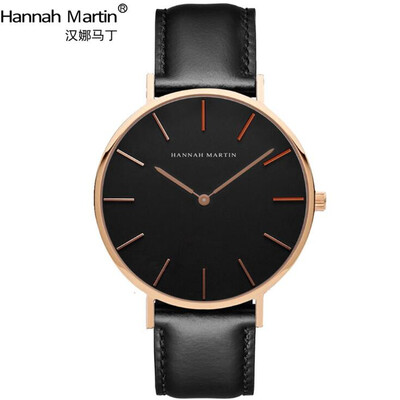 

HANNAH MARTIN Women Casual Watch Ladies Nylon Simple Clock Top Brand Mens Sport Watches