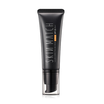 

Very tight SKINMATCH very dense BB cream 45g wheat color light concealer isolation sunscreen brightening color control oil moisturizing liquid foundation