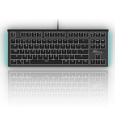 

RK ROYAL KLUDGE G87 Backlit mechanical keyboard 87 keys German original cherry shaft computer wired game lol no red black