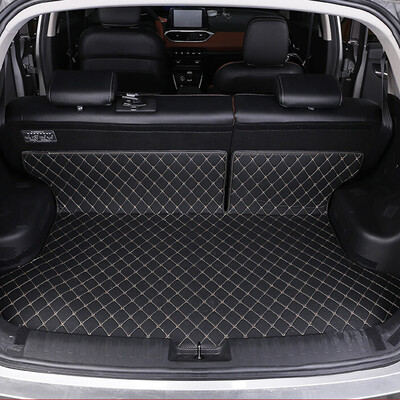 

Huashi Baojun 510 trunk mat Baojun 510 car trunk mat Baojun 510 leather trunk mat modified Baojun 510 special accessories sports black 1 piece set