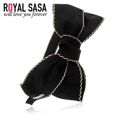 

Royal Salsa (Royalsasa) пресса ткани головного убора волос аксессуары для волос оголовье моды широкий черный оголовье