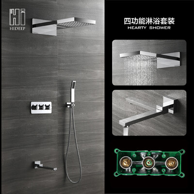 

HIDEEP Professional In-wall surface mounted bath shower faucets