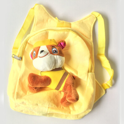 

Children cartoon plush toy backpack as gift for children