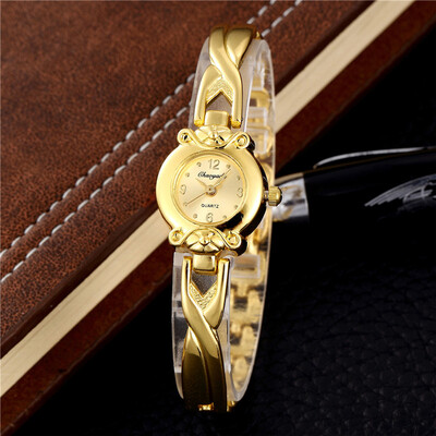 

Top Brand Ladies Fashion Quartz Watch Women's Gold Bracelet Watches Women Casual Dress Steel Wristwatch