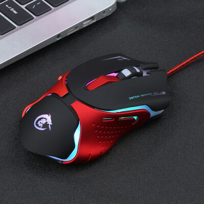 

Colorful glowing mouse as gift for men