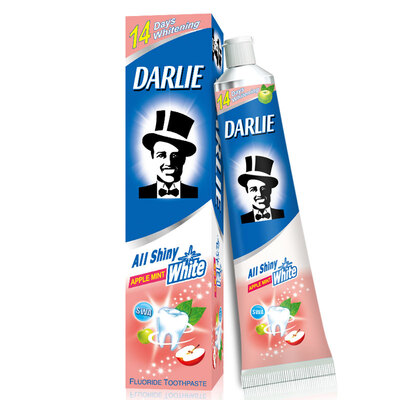 

[Jingdong supermarket] black (DARLIE) overseas version of Apple Mint whitening toothpaste 140g