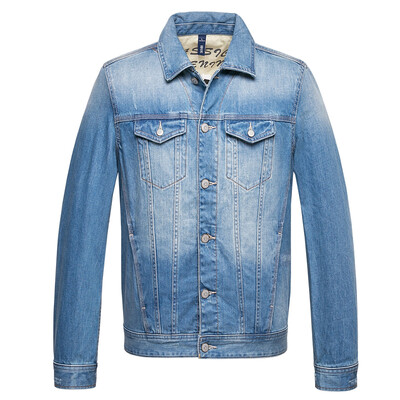 

Semir (Semir) Осень 2017 мужских джинсовых куртки мужских пальто прилива хлопок письма напечатаны футболки прилив 11316081005 красивых ковбой первичных цветов M