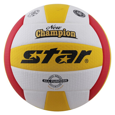 

Worldstar STAR microfiber leather hand-held volleyball VB215-34 the 11th National Games designated game with the ball