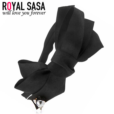 

Royal Salsa (Royalsasa) головной убор ткани ювелирные изделия кристалл взведения широкий обруч моды оголовье черный