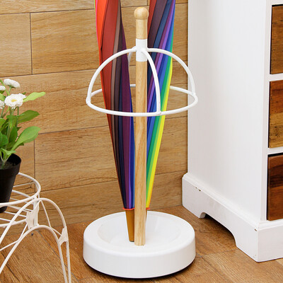

Ou Runzhe umbrella stand Taiwan made pine long handle umbrella tube hotel shopping mall drain storage shelf