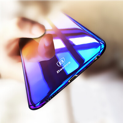 

Baseus Apple 6plus phone case plating drop all-inclusive protective cover for iphone6 ​​ 6S Plus 55 inches through the blue