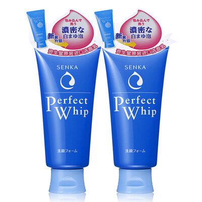 

Shiseido SENKA Foaming Cleansing Foam 120g2 Japan imported original cleansing specialist 2 sticks facial cleanser