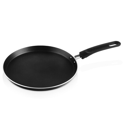 

【Jingdong Supermarket】 Cooking Big Emperor Bottom Pot Non-stick pan 24cm Frying pan 8 inch Banji Ban Frying dish No Paste pancake Omelette Bunny Leather Cake Leather Induction Cooker Gas Gas Stove Explosion Fire Universal J24G