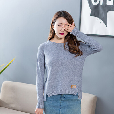 

2017 wild autumn and winter new women's sweater sweater women's long-sleeved shirt shirt sweet cashmere sweater sweater
