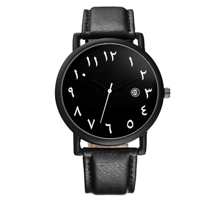 

BAOSAILI Men Fashion Dress Watch PU Leather Quartz Wrist Watches Waterproof Casual Calendar Clock