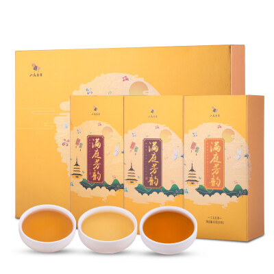 

Eight horse tea tea three Fujian Mingcha combination (Aromatic Tieguanyin 100g + Dahongpao 50g + work black tea 80g) gift box 230g