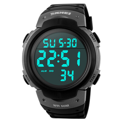 

SKMEI Mens Sports Luminous Electronic Watch 1068