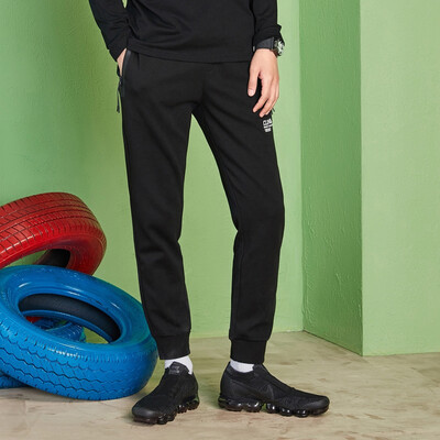 

Semir casual pants male 2017 autumn men's feet sports pants feet pants jogging pants trousers tide tide 12316271002 wine red L