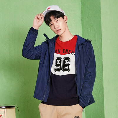 

Semir Jacket Male 2017 Fall Men Men Hooded Jacket Tide Youth Black Leisure Outdoors Teenage Student 13316081311 Wine Red