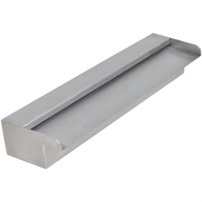 

Rectangular Waterfall Pool Fountain Stainless Steel 45 cm