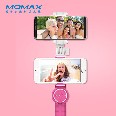 

Mo Миши (MOMAX) радость селфи палочка двойная камера Bluetooth беспроводной пульт дистанционного управления рычаг селфи селфи двойная камера телефона клип Apple, Android телефоны родовое розовый
