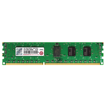 

Transcend Low Voltage DDR3 1600 4GB RECC Server Memory