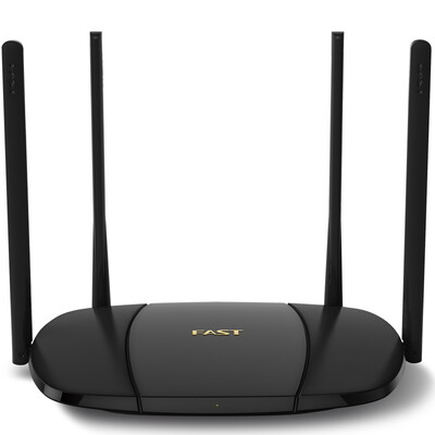

FAST (FAST) FAC1200R Gigabit Edition 1200M dual-band wireless router gigabit wired optical fiber dedicated WIFI wall