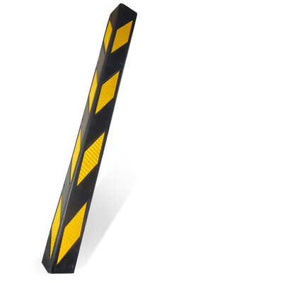 

Tang Chi CT reflective wall corner long rubber plastic corner guard bumper parking lot underground garage corner line corner protector traffic facilities right angle length 80cm thick 6mm