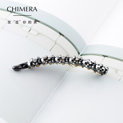 

Chimera (CHIMERA) hair accessories hair ornaments night twins clip banana clip hairpin black