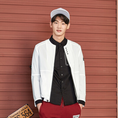 

Semir Jacket Male 2017 Fall Men's Slim Jacket Thin Skin Clothes Outdoor Sunscreen Quick Dry Tunic 17316081007 Light Gray M